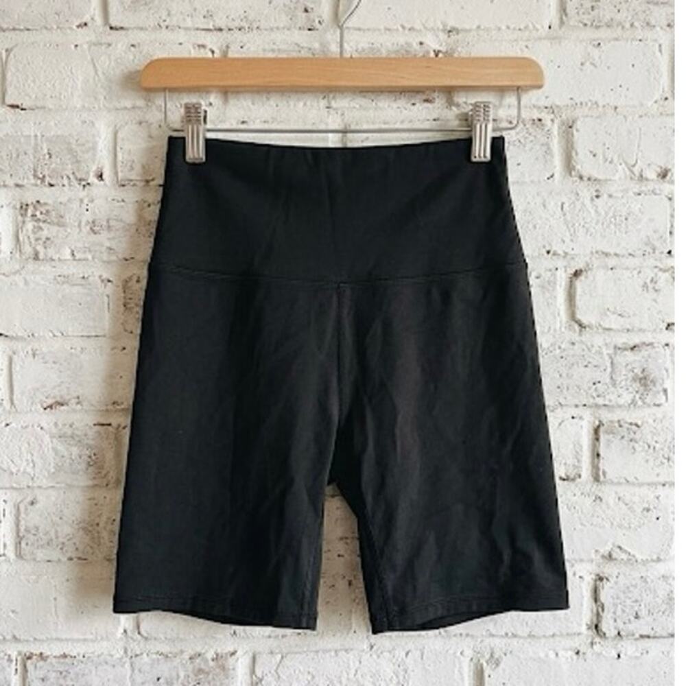 VARLEY FreeSoft High Rise Spandex Moisture Wicking Athletic Bike Shorts XS Black